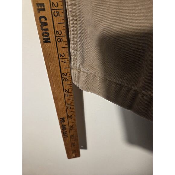 Carhartt Pants Mens 34x30 Khaki Tan Relaxed Fit Carpenter BNO324 Streetwear Work - Picture 10 of 10